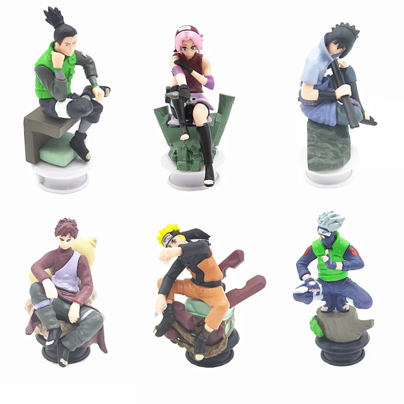6pcs/set Naruto Action Figures Naruto Sasuke Gaara Model Figurines Dolls Anime Naruto Decoration Collection Gift Toys 8-9cm
6pcs/set Naruto Action Figures Naruto Sasuke Gaara Model Figurines Dolls Anime Naruto Decoration Collection Gift Toys 8-9cm