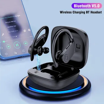 B11 Twins Wireless Earphone Bluetooth 5 Stereo Headset Earbuds with LED Display Ergonomic supports wireless charging Waterproof
B11 Twins Wireless Earphone Bluetooth 5 Stereo Headset Earbuds with LED Display Ergonomic supports wireless charging Waterproof