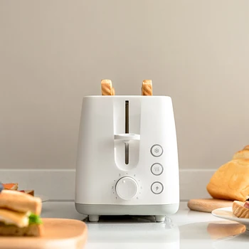 Elegant White Multi-functional Breakfast Toaster Single Bread Piece Toasting Mini-toaster
Elegant White Multi-functional Breakfast Toaster Single Bread Piece Toasting Mini-toaster