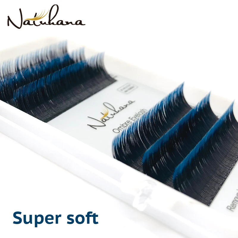 NATUHANA 6rows Individual Ombre Color Faux Mink Eyelash Extension Gradient Color Eyelashes False Lashes for Makeup tools
NATUHANA 6rows Individual Ombre Color Faux Mink Eyelash Extension Gradient Color Eyelashes False Lashes for Makeup tools