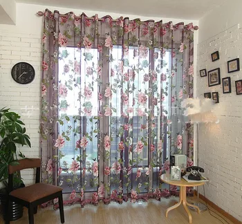 High-end Large Flower Rotten Curtain Window Screen Large Flower Design Window Screen
High-end Large Flower Rotten Curtain Window Screen Large Flower Design Window Screen