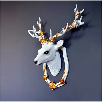3D DEER HEAD RESIN RETRO HANGINGS VINTAGE SCULPTURE ANTIQUE CRAFTS BIRTHDAY GIFT WALL CLUB OFFICE HOME DECORATION ARTWORK A663
3D DEER HEAD RESIN RETRO HANGINGS VINTAGE SCULPTURE ANTIQUE CRAFTS BIRTHDAY GIFT WALL CLUB OFFICE HOME DECORATION ARTWORK A663