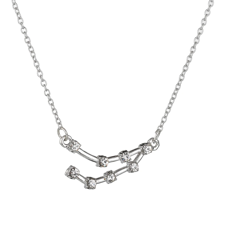 Simple 12 Zodiac Sign Constellations Crystal Hollow Female Birthday Necklace & Pendant For Women Aries Pisces Charm Necklace
Simple 12 Zodiac Sign Constellations Crystal Hollow Female Birthday Necklace & Pendant For Women Aries Pisces Charm Necklace