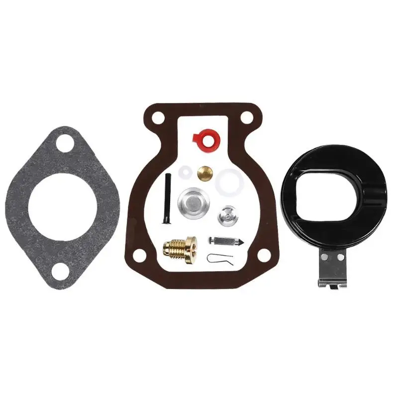 Carb Rebuild Repair Kit with Float for Johnson Evinrude 4 7.5 15 HP 398453 |