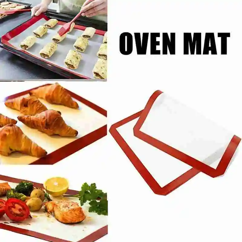 EverChic New Non-Stick Silicone Baking Mat Pad Sheet Baking pastry tools Rolling Dough Mat Large Size for Cake Cookie Macaron
EverChic New Non-Stick Silicone Baking Mat Pad Sheet Baking pastry tools Rolling Dough Mat Large Size for Cake Cookie Macaron
