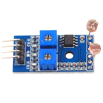 2-Way Photosensor Module Photosensitive Resistor Light Detection Photosensitive Resistor Module Compact Light
2-Way Photosensor Module Photosensitive Resistor Light Detection Photosensitive Resistor Module Compact Light