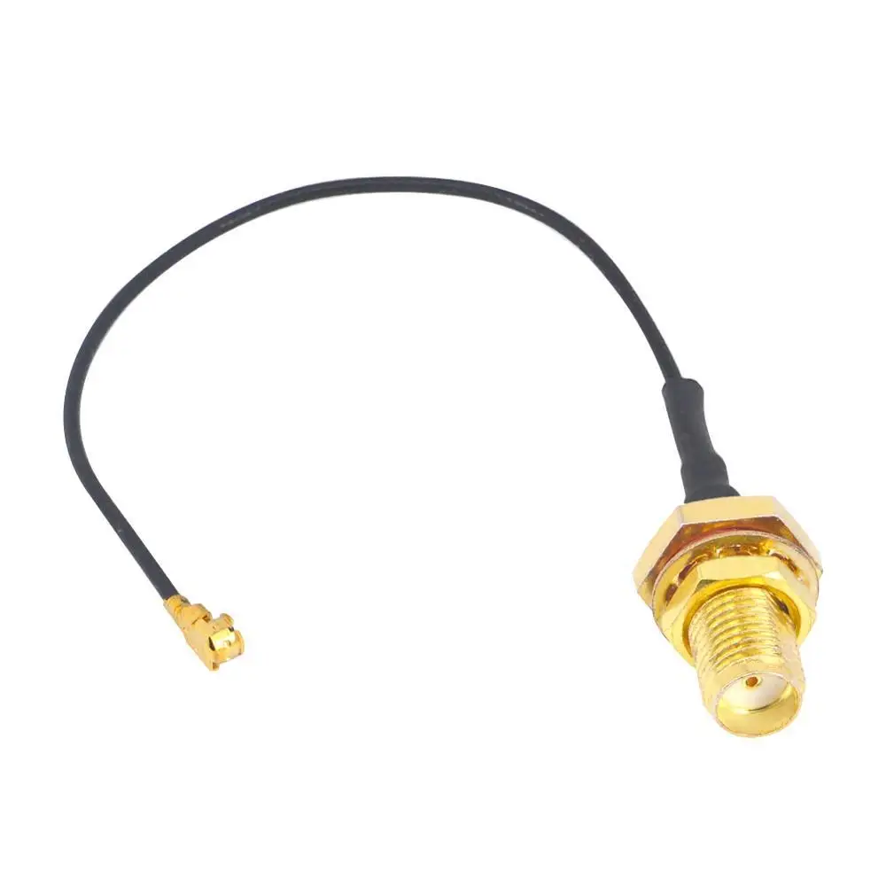 100 Pieces Mini PCI UFL to SMA Bulkhead Jack Adapter Antenna WiFi Pigtail Cable IPX to SMA Female 1.13mm 10CM Pigtail Cable
100 Pieces Mini PCI UFL to SMA Bulkhead Jack Adapter Antenna WiFi Pigtail Cable IPX to SMA Female 1.13mm 10CM Pigtail Cable