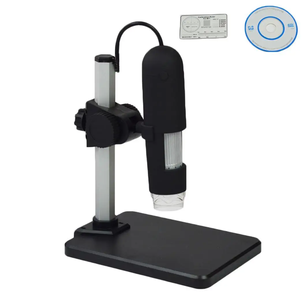 Portable USB Digital Magnifier Electron Microscope with 8 bulbs DC 5V LED Black light 1000X/500X
Portable USB Digital Magnifier Electron Microscope with 8 bulbs DC 5V LED Black light 1000X/500X