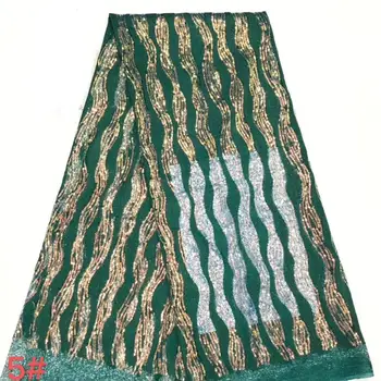 New Green Gold Shining French Lace Fabric Beautiful Flower African Sequin Lace Fabric, African Lace Fabric 2020 for Party Dress
New Green Gold Shining French Lace Fabric Beautiful Flower African Sequin Lace Fabric, African Lace Fabric 2020 for Party Dress