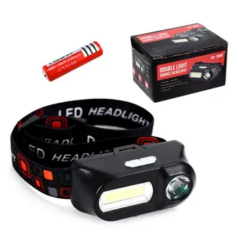 Multifunctional USB Interface Charging Headlight COB Outdoor Emergency Headlight Torch 18650 Battery Fishing Light
Multifunctional USB Interface Charging Headlight COB Outdoor Emergency Headlight Torch 18650 Battery Fishing Light