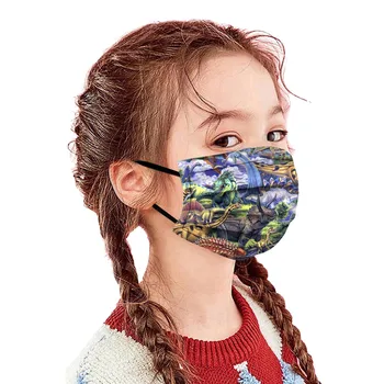 Fashion Kid Children Mask Dinosaur Print AntiDust Anti-ultraviolet Breathable Mouth Mask Washable Reusable Protective mascarilla
Fashion Kid Children Mask Dinosaur Print AntiDust Anti-ultraviolet Breathable Mouth Mask Washable Reusable Protective mascarilla