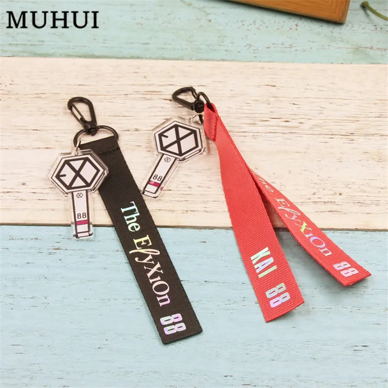 1 шт. новый рюкзак EXO Concert SEHUN BAEK HYUN KAI с именем стример брелок подвесками B096 2019 |