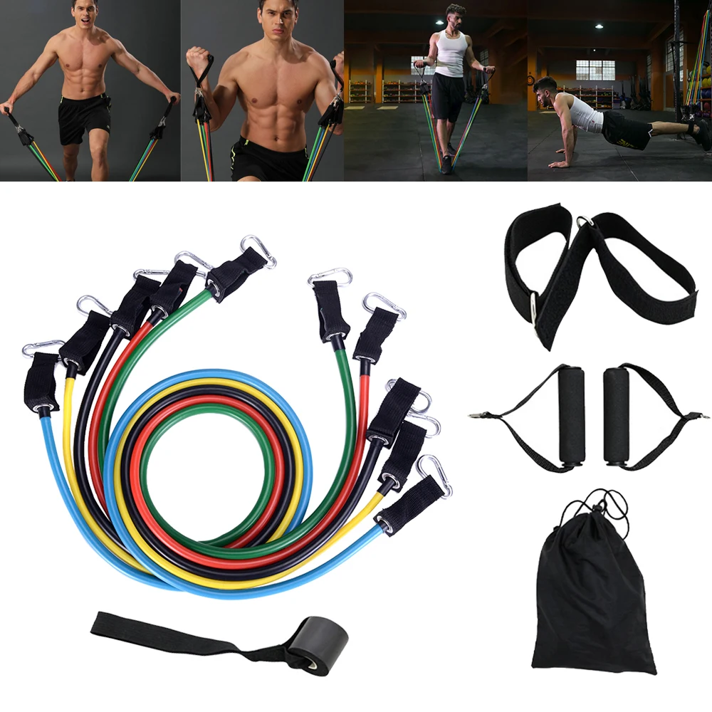 Pull Rope Fitness Exercises Latex Resistance Bands Crossfit TPE Tubes Pedal Excerciser Body Training Workout Sport Equipment
Pull Rope Fitness Exercises Latex Resistance Bands Crossfit TPE Tubes Pedal Excerciser Body Training Workout Sport Equipment