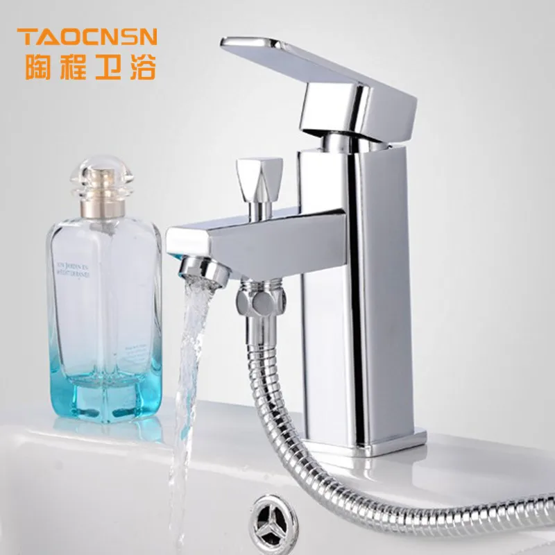 Square Hot And Cold Dual-Use Basin Faucet Multi-functional Bathroom Cabinet Single Handle Connected Shower Faucet
Square Hot And Cold Dual-Use Basin Faucet Multi-functional Bathroom Cabinet Single Handle Connected Shower Faucet