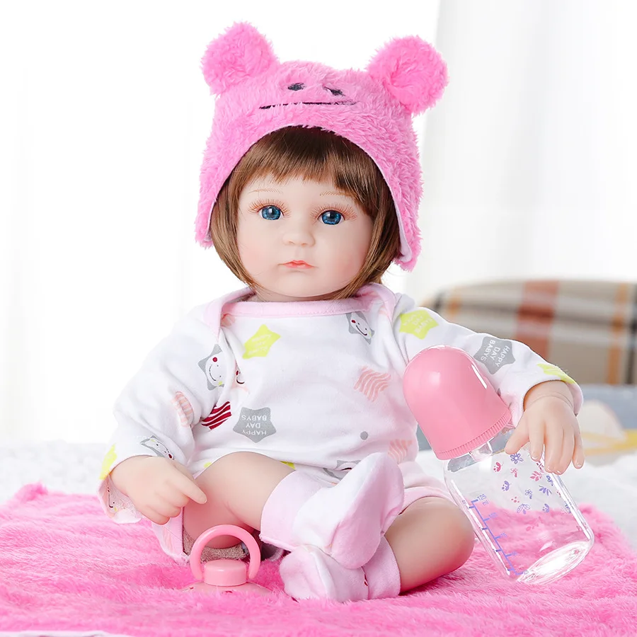 Manufacturers Direct Selling Reborn Dolls Model Infant Doll Vinyl Soft Silcone Explosion Paragraph 45cm Customized
Manufacturers Direct Selling Reborn Dolls Model Infant Doll Vinyl Soft Silcone Explosion Paragraph 45cm Customized
