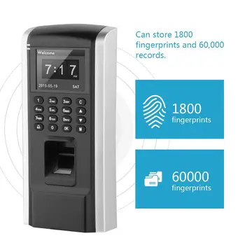 F8 Fingerprint Access Control Employee Time Attendance 2.4 Inches TFT Screen Access Controller
F8 Fingerprint Access Control Employee Time Attendance 2.4 Inches TFT Screen Access Controller
