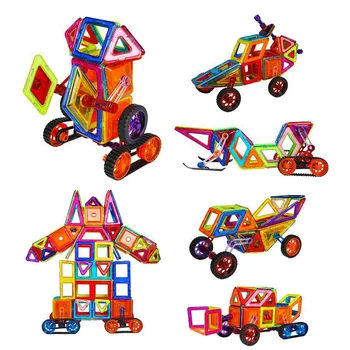 New Big Size Magnetic Blocks DIY Building Bricks Designer Construction Magnet Designer Educational Toys For Children Gift
New Big Size Magnetic Blocks DIY Building Bricks Designer Construction Magnet Designer Educational Toys For Children Gift