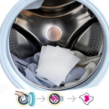 24pcs Washing Machine Use Mixed Dyeing Proof Color Absorption Sheet Anti Dyed Cloth Laundry Papers Color Catcher Grabber Cloth
24pcs Washing Machine Use Mixed Dyeing Proof Color Absorption Sheet Anti Dyed Cloth Laundry Papers Color Catcher Grabber Cloth