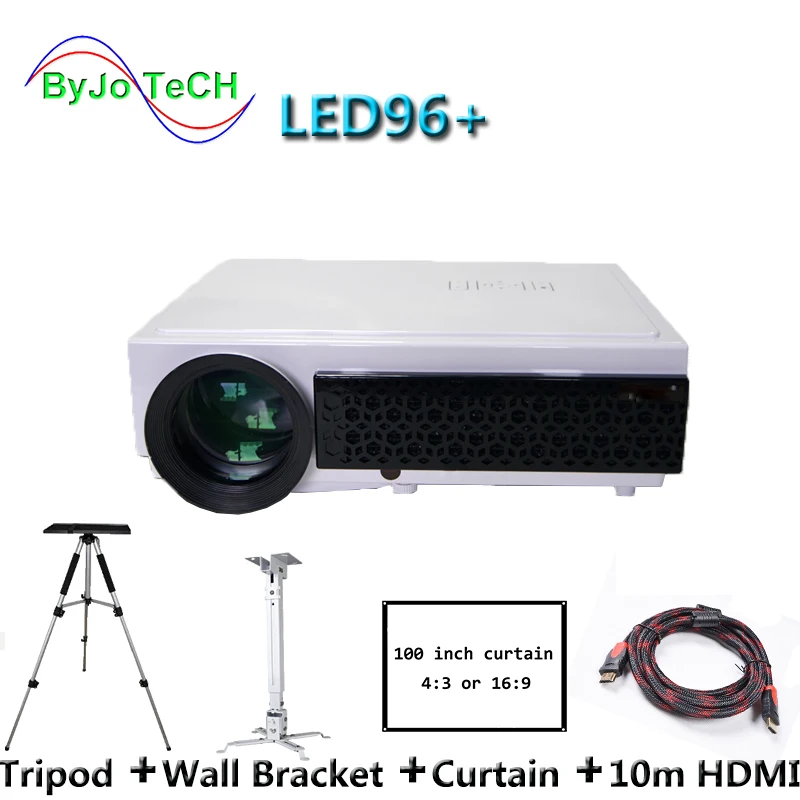 LED Projector 5500 lumens Full HD 1080P 3D home theater Proyector LED96+ Office business entertainment Beamer
LED Projector 5500 lumens Full HD 1080P 3D home theater Proyector LED96+ Office business entertainment Beamer