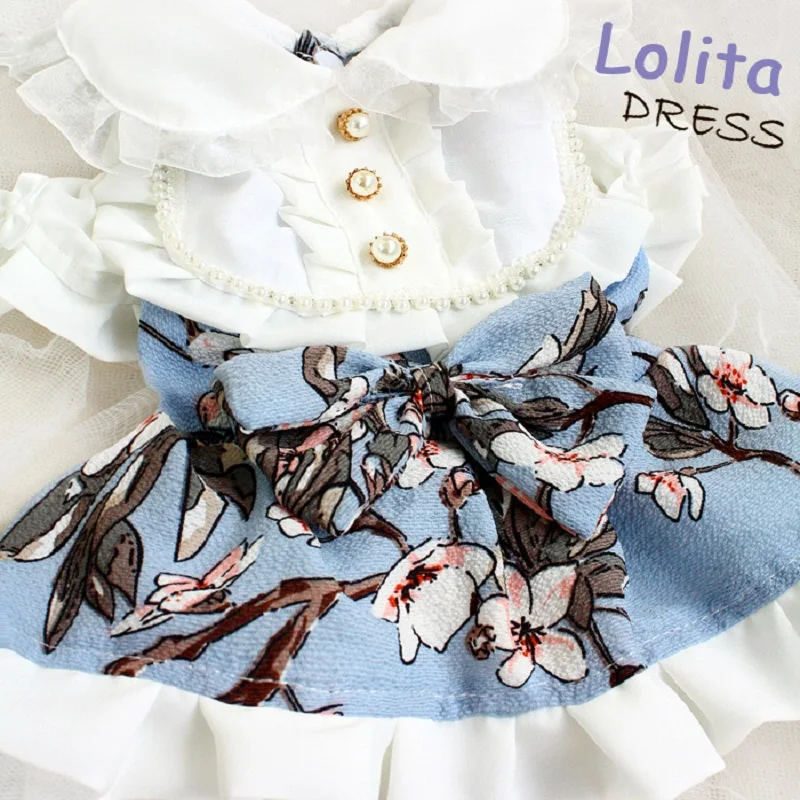 Vintage Design Handmade Unique Dog Clothes Doll Collar Chiffon Pet Supplies Princess Lady Day Dress Frock
Vintage Design Handmade Unique Dog Clothes Doll Collar Chiffon Pet Supplies Princess Lady Day Dress Frock