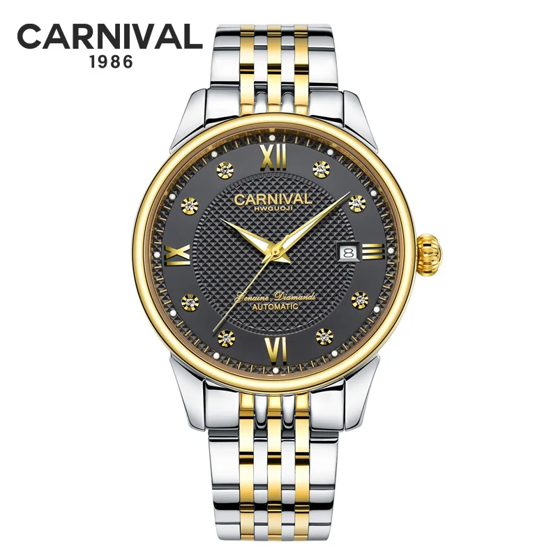 Carnival Luminous Military Automatic Mechanical Mens Watches Top Brand Luxury Full Steel Sport Watch Clocks Montre Horloge 2019
Carnival Luminous Military Automatic Mechanical Mens Watches Top Brand Luxury Full Steel Sport Watch Clocks Montre Horloge 2019