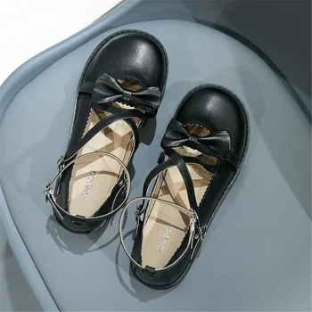 Anime LoveLive Japanese Style lolita Shoes Girl Student Shoes PU Leather Heart-Shaped Bowknot Shoes JK Uniform Shoes
Anime LoveLive Japanese Style lolita Shoes Girl Student Shoes PU Leather Heart-Shaped Bowknot Shoes JK Uniform Shoes