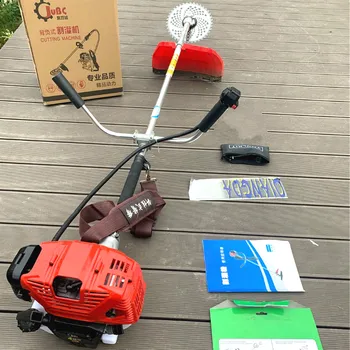 

Four-stroke Side-mounted Mower Garden Grass Hedge Trimmer Cutting Machine Agricultural Harvester Orchar Pine Soil Gasoline Mower