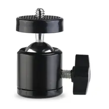 Outdoor Mini BallHead Tripod Three Hole Head of 360 Swivel Camera Ballhead for 1/4 Screw Mount Stand Camera Accessories
Outdoor Mini BallHead Tripod Three Hole Head of 360 Swivel Camera Ballhead for 1/4 Screw Mount Stand Camera Accessories