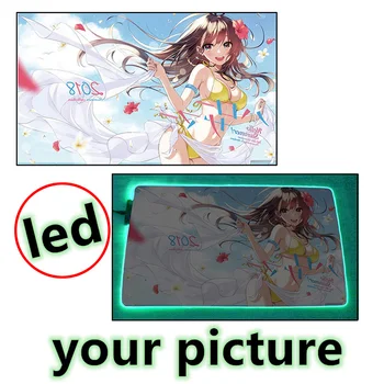 FFFAS Custom Print Colorful Led Mouse Pad Mat Large Gamer Gaming Customized Glow Shine Light Mousepad for Computer Laptop 4mm
FFFAS Custom Print Colorful Led Mouse Pad Mat Large Gamer Gaming Customized Glow Shine Light Mousepad for Computer Laptop 4mm