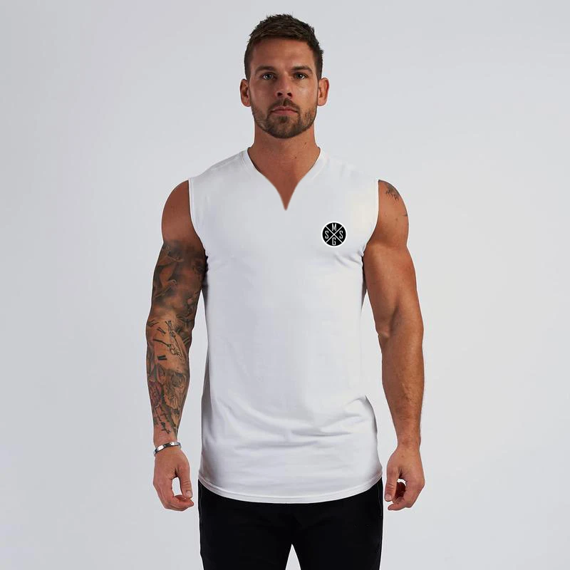 New Mens Sports Gym Casual Workout Tank Top Musculation Breathable Clothing Bodybuilding Fitness Singlets Sleeveless V-Neck Vest
New Mens Sports Gym Casual Workout Tank Top Musculation Breathable Clothing Bodybuilding Fitness Singlets Sleeveless V-Neck Vest