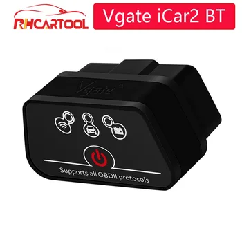 Vgate iCar2 ELM327 Bluetooth OBD 2 Scanner iCar 2 mini elm 327 obd2 OBD II Diagnostic tool adapter for android/PC code reader
Vgate iCar2 ELM327 Bluetooth OBD 2 Scanner iCar 2 mini elm 327 obd2 OBD II Diagnostic tool adapter for android/PC code reader