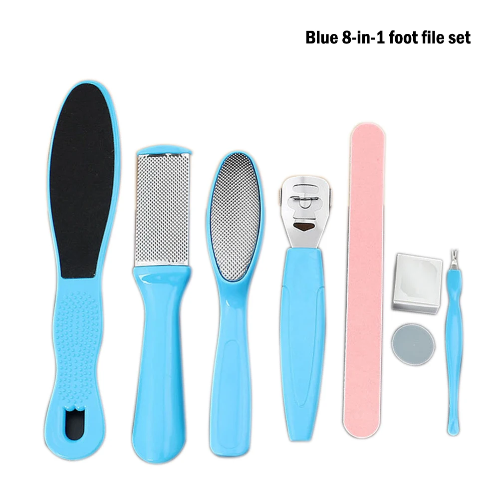 8Pcs/Set Manicure Foot Care File Set Dead Hard Skin Callus Remover Scraper Pedicure Rasp Tools Pedicure Feet Care Tool Kit
8Pcs/Set Manicure Foot Care File Set Dead Hard Skin Callus Remover Scraper Pedicure Rasp Tools Pedicure Feet Care Tool Kit