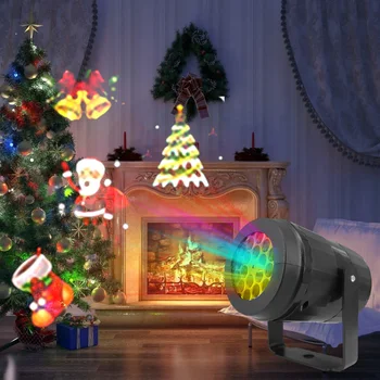 LED Blizzard Laser Projector Light USB Film 12 Pattern Atmosphere Lawn Lamp Move Snow Christmas Rotating Projection Lawn Light
LED Blizzard Laser Projector Light USB Film 12 Pattern Atmosphere Lawn Lamp Move Snow Christmas Rotating Projection Lawn Light