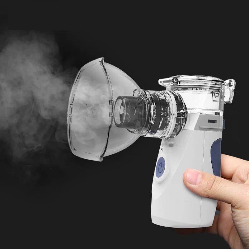 Health Care Mini Handheld Portable Inhale Nebulizer Silent Ultrasonic Inalador Nebulizader Children Adult Kids Inhaler Atomizer
Health Care Mini Handheld Portable Inhale Nebulizer Silent Ultrasonic Inalador Nebulizader Children Adult Kids Inhaler Atomizer