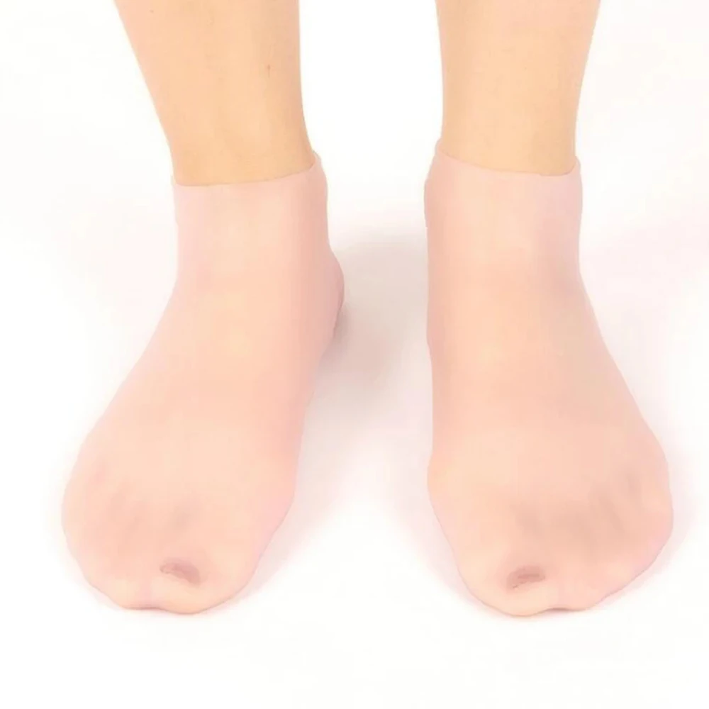1 Pair Silicone Socks Moisturizing Gel Socks Exfoliating Preventing Dryness Cracked Dead Skin Remove Protector Foot Care Tools
1 Pair Silicone Socks Moisturizing Gel Socks Exfoliating Preventing Dryness Cracked Dead Skin Remove Protector Foot Care Tools