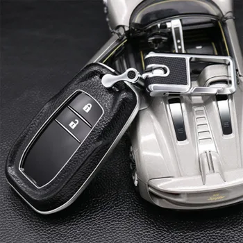 Top Layer Leather Car Key Case For Toyota RAV4 Carola Reiz Prado Camry Corolla HIGHLANDER 2018 Prado Car Key Cover Keychain
Top Layer Leather Car Key Case For Toyota RAV4 Carola Reiz Prado Camry Corolla HIGHLANDER 2018 Prado Car Key Cover Keychain