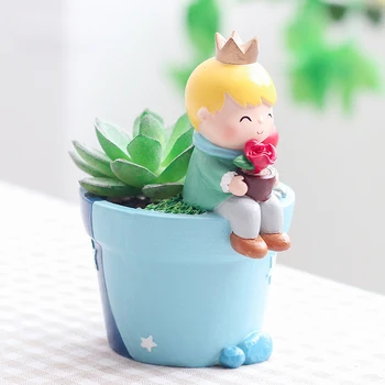 Originality Cartoon Lovely Little Prince Flowerpot Fleshiness Scene Collocation Shoot Prop Desktop Decoration Gift
Originality Cartoon Lovely Little Prince Flowerpot Fleshiness Scene Collocation Shoot Prop Desktop Decoration Gift