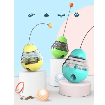 Interactive Pet Toy IQ Treat Ball Cat Tumbler Toys Food Ball Food Dispenser For Dogs Smarter Playing Training Balls Supplies
Interactive Pet Toy IQ Treat Ball Cat Tumbler Toys Food Ball Food Dispenser For Dogs Smarter Playing Training Balls Supplies