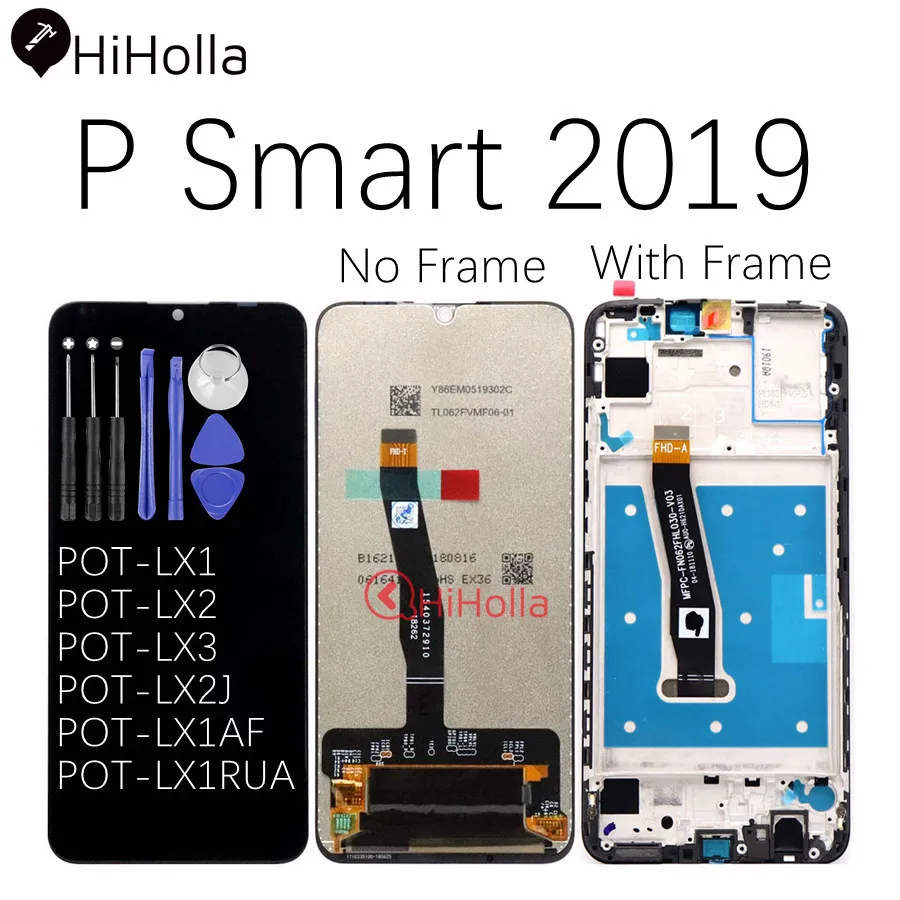 Original Display for Huawei P Smart 2019 LCD Display Screen Touch Digitizer Assembly P Smart 2019 LCD Screen With Frame Replace
Original Display for Huawei P Smart 2019 LCD Display Screen Touch Digitizer Assembly P Smart 2019 LCD Screen With Frame Replace