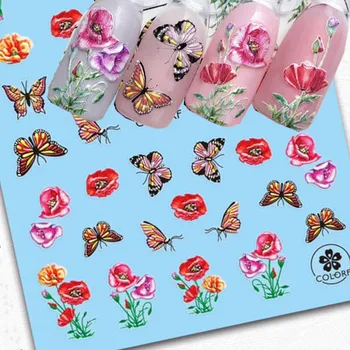 EA-40 SERIES LASER ZD-3700 butterfly nail sticker 3d nail art stickers decal template diy nail tool decorations
EA-40 SERIES LASER ZD-3700 butterfly nail sticker 3d nail art stickers decal template diy nail tool decorations