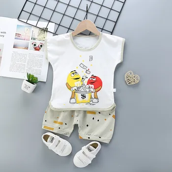 1 2 3 4 5-year-old Summer Boys' clothing short sleeve T-shirt + Shorts Girls' suit children's clothing 2 pieces infant suit 
1 2 3 4 5-year-old Summer Boys' clothing short sleeve T-shirt + Shorts Girls' suit children's clothing 2 pieces infant suit