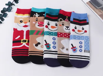 Socks Women Lady Christmas Gift Cute Cartoons Snowman Animals Bear Deer Casual Women Crew Sock Lady Female Winter Gift
Socks Women Lady Christmas Gift Cute Cartoons Snowman Animals Bear Deer Casual Women Crew Sock Lady Female Winter Gift