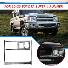 2pcs Auto Cigarette Lighter Panel Cover Stickers Geniune Carbon Fiber Cigarette Lighter Panel Trim for Toyota 4Runner 10-20 
2pcs Auto Cigarette Lighter Panel Cover Stickers Geniune Carbon Fiber Cigarette Lighter Panel Trim for Toyota 4Runner 10-20