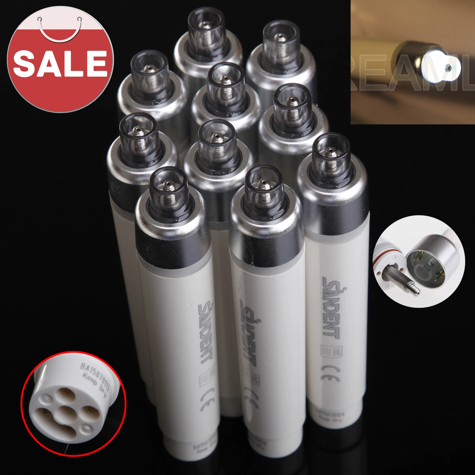 1-10pcs Dental Ultrasonic Piezo Scaler Handpiece LED Light Fit EMS WOODPECKER Tips high quality Dental tools 
1-10pcs Dental Ultrasonic Piezo Scaler Handpiece LED Light Fit EMS WOODPECKER Tips high quality Dental tools