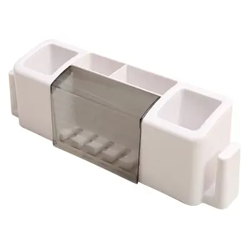 Multifunctional Toothpaste and Toothbrush Holder Creative Storage Case Organizer Box Bathroom Accessories Set For Home Use
Multifunctional Toothpaste and Toothbrush Holder Creative Storage Case Organizer Box Bathroom Accessories Set For Home Use
