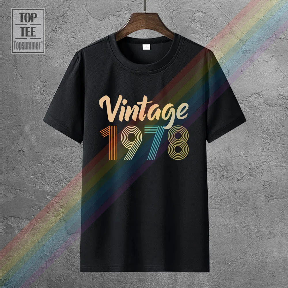 Vintage 1978 Fun 43Rd Birthday Gift T-Shirts Fashion Retro Tshirt Brand Harajuku Aesthetic Tee Shirt Logo Funny T-Shirt
Vintage 1978 Fun 43Rd Birthday Gift T-Shirts Fashion Retro Tshirt Brand Harajuku Aesthetic Tee Shirt Logo Funny T-Shirt