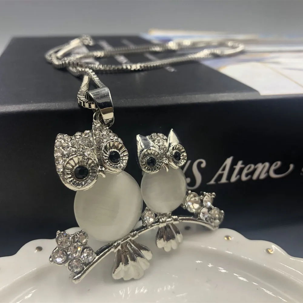 Crystal wild owl Pendant necklace Women Jewelry Hd57a7e0aaf4d4df9a450a6a8384c83f0t - Crystal wild owl Pendant necklace Women Jewelry