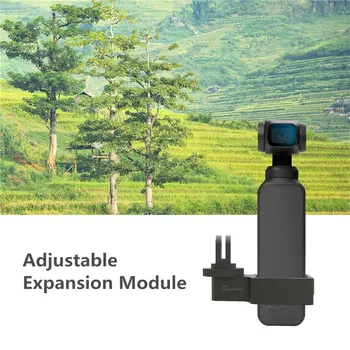 Multifunctional Expansion Module for DJI Osmo Pocket Aluminum Alloy 1/4 Mount Adapter for Gopro Handheld 4K Video 3-Axis Gimbal 
Multifunctional Expansion Module for DJI Osmo Pocket Aluminum Alloy 1/4 Mount Adapter for Gopro Handheld 4K Video 3-Axis Gimbal