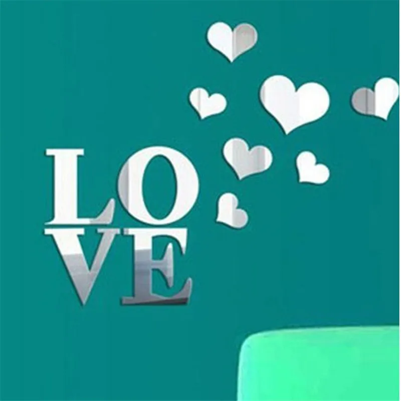 Letter LOVE Mirror Silver Background Wall Stickers TV Wall Stickers Three-dimensional Decorative Home Accessories 2019 New
Letter LOVE Mirror Silver Background Wall Stickers TV Wall Stickers Three-dimensional Decorative Home Accessories 2019 New