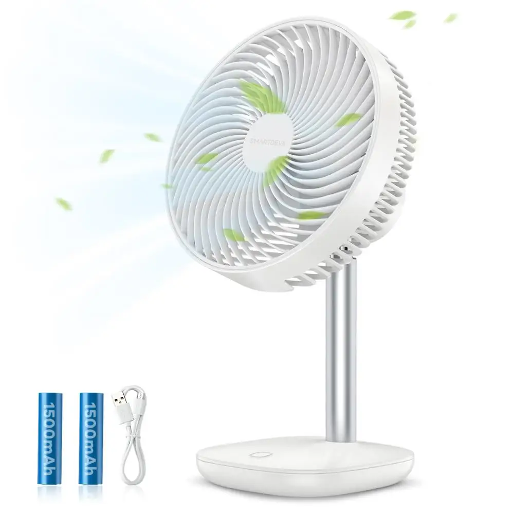 SMARTDEVIL Desk Fan Table Fan with Strong Operation Battery Operated Portable Battery Adjustable Tilt for Home Office Bedroom
SMARTDEVIL Desk Fan Table Fan with Strong Operation Battery Operated Portable Battery Adjustable Tilt for Home Office Bedroom